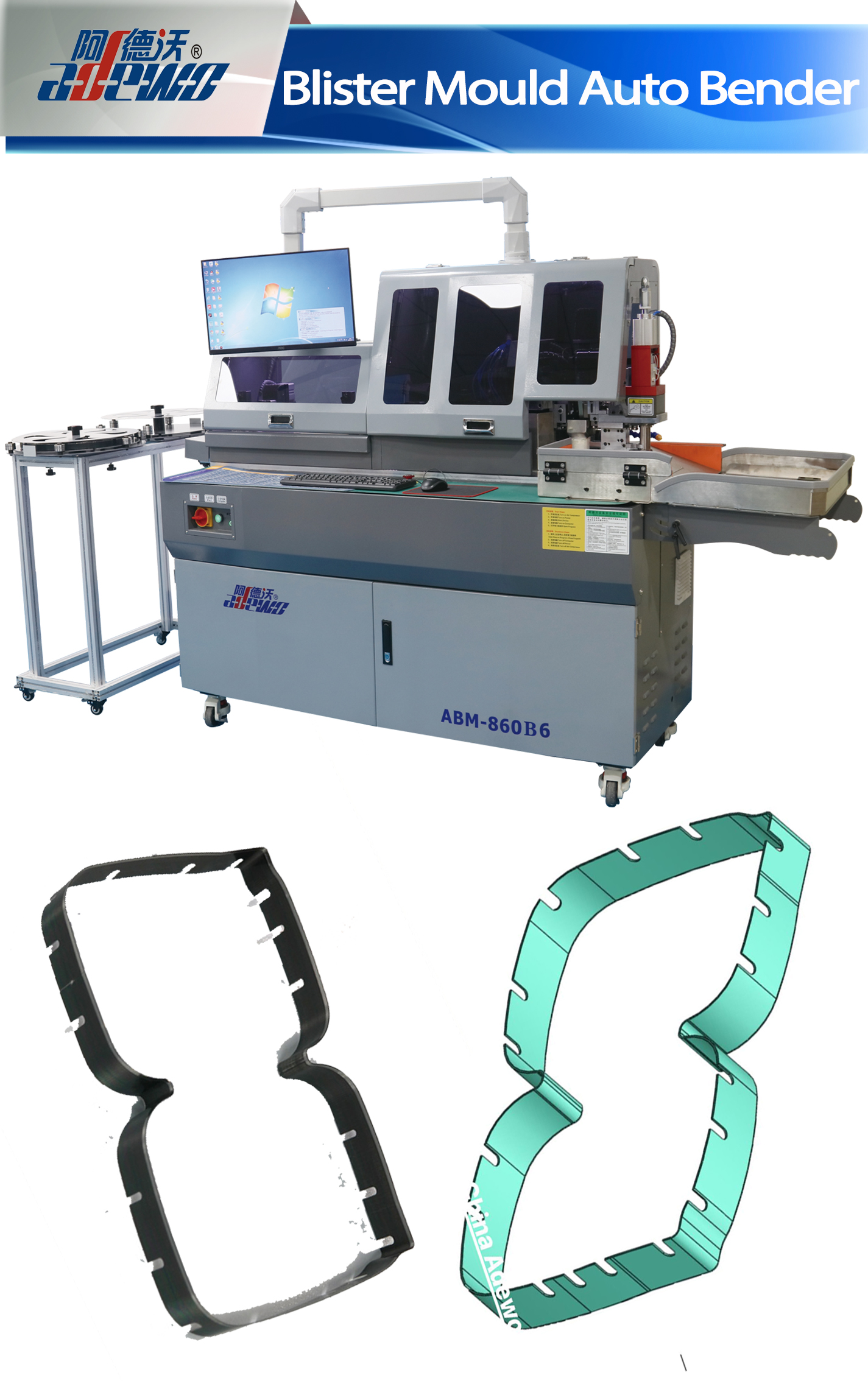 Blister Mold Auto Bender Machine