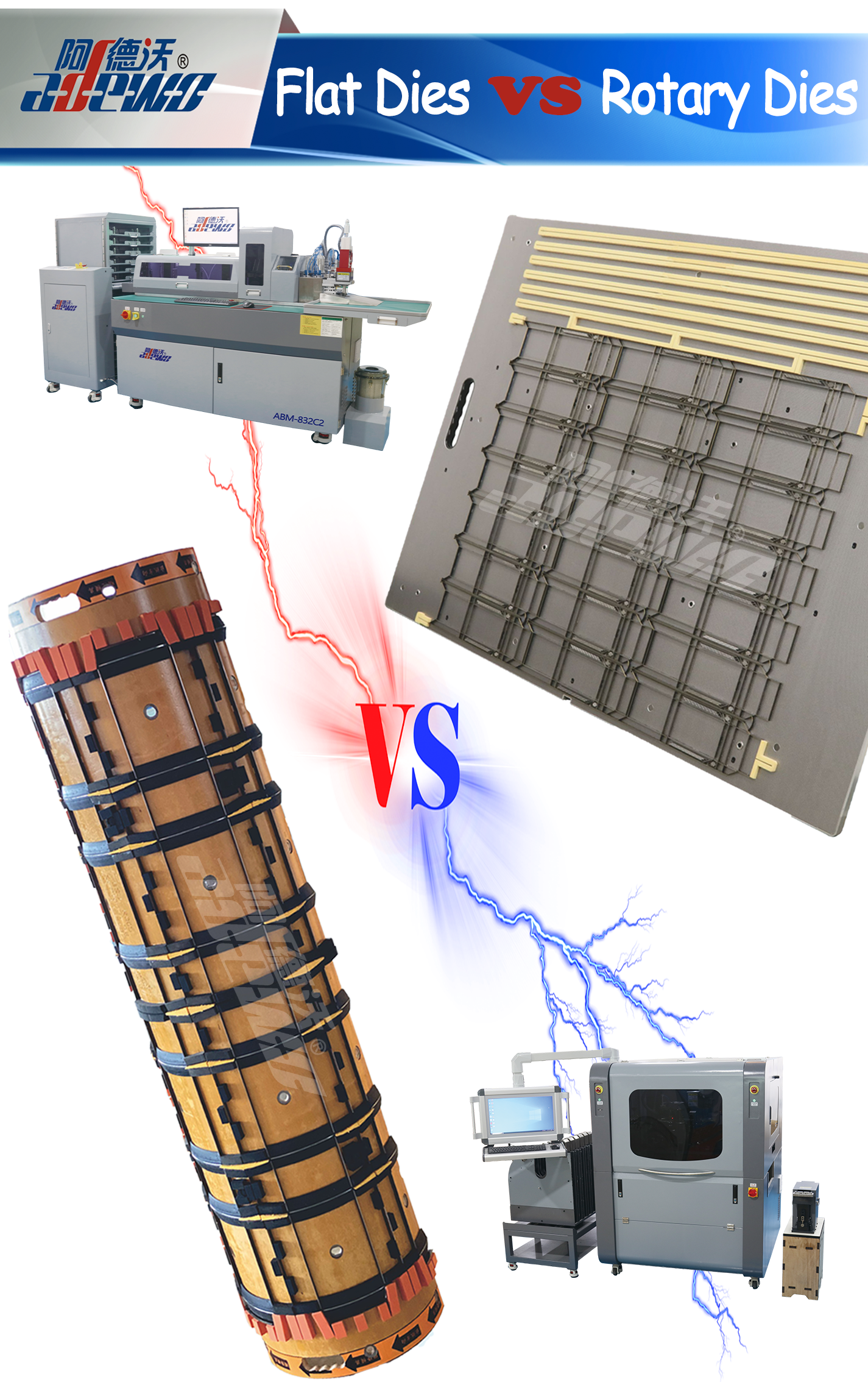ロータリーダイ vs フラットダイ