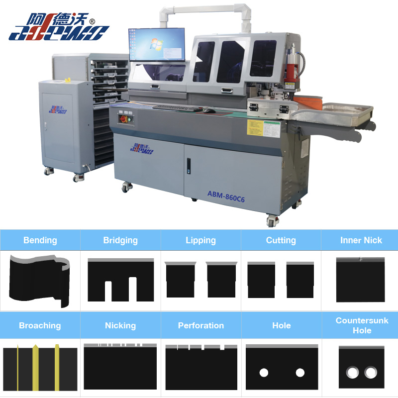Blister Die Die Cutting Mold Auto Bender with Countersunk Hole