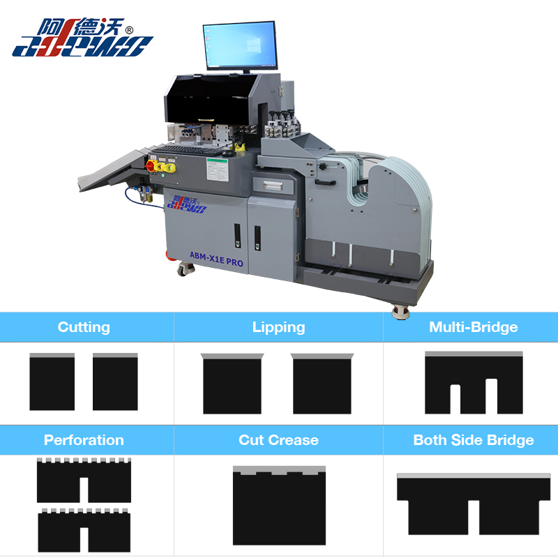 CEREASE DEMO CREASING CUTTING MACHINEを切断します